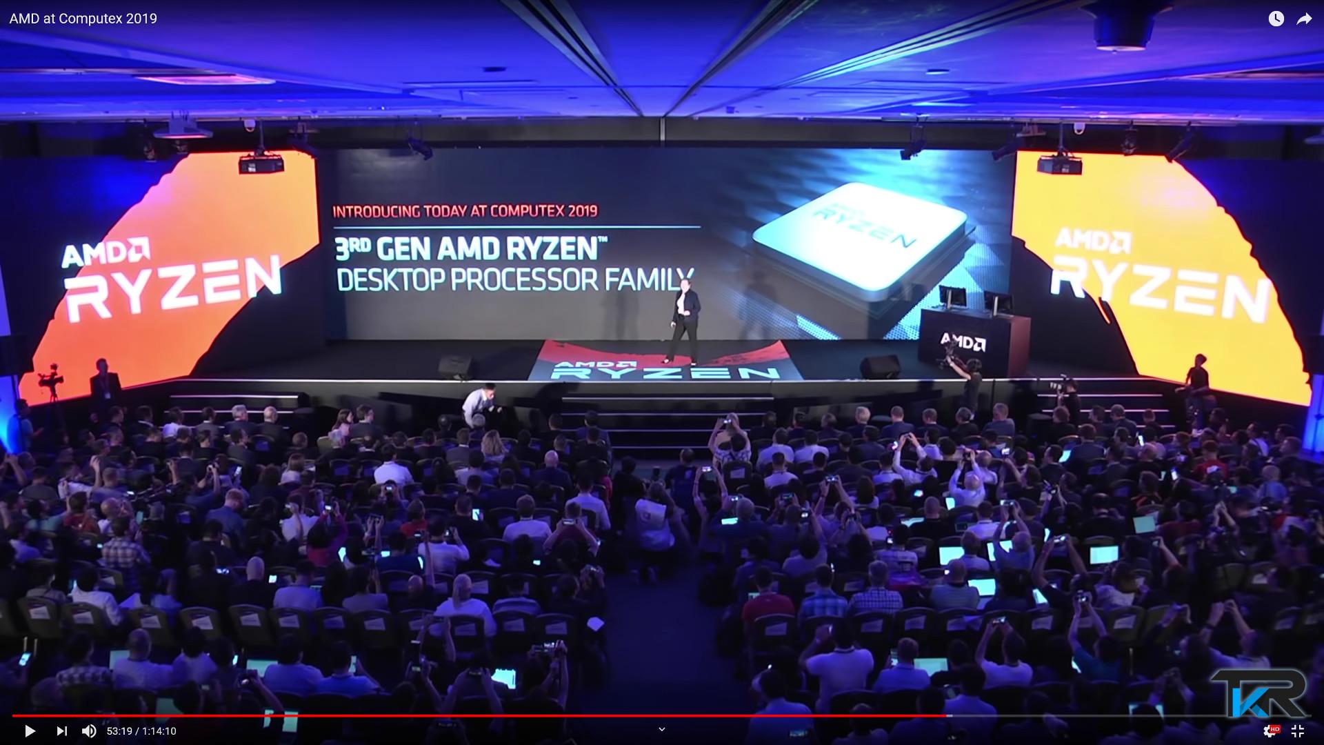 AMD keynote a Taipei. Ryzen di terza generazione e AMD Navi a 7nm