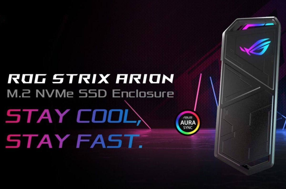 Asus ROG Strix Arion il nuovo case per rendere portatile il vostro SSD M.2