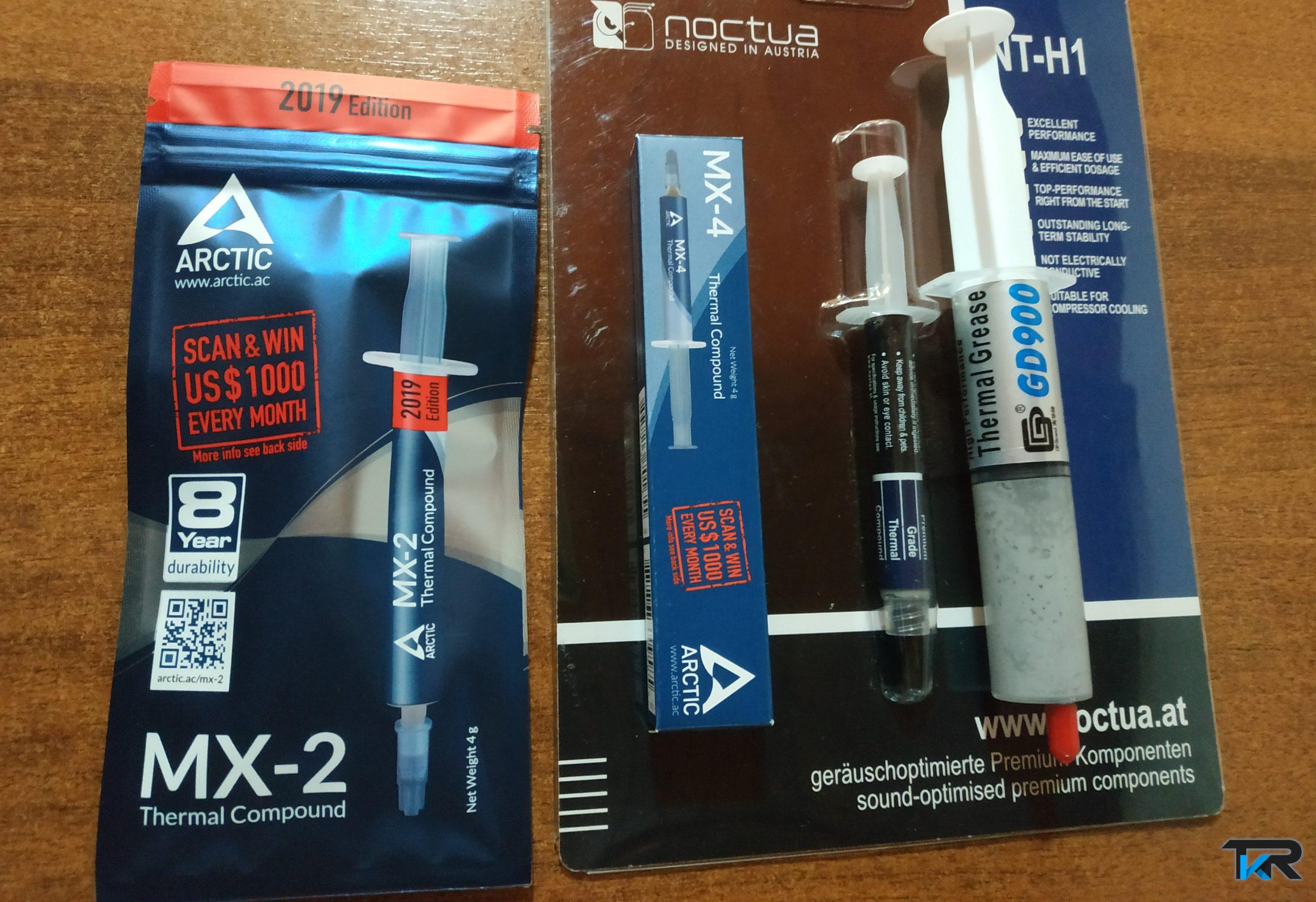 Thermal Paste roundup. Confronto tra paste termiche.
