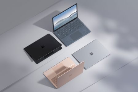 Microsoft Annuncia il Surface Laptop 4 con chip AMD ed Intel