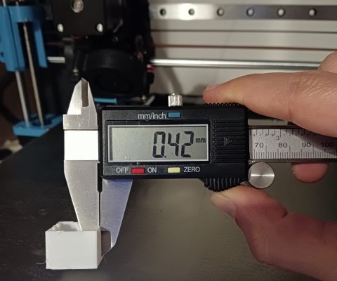 Stampa 3D. Calibrare gli step/mm dell’estrusore ed il flusso.