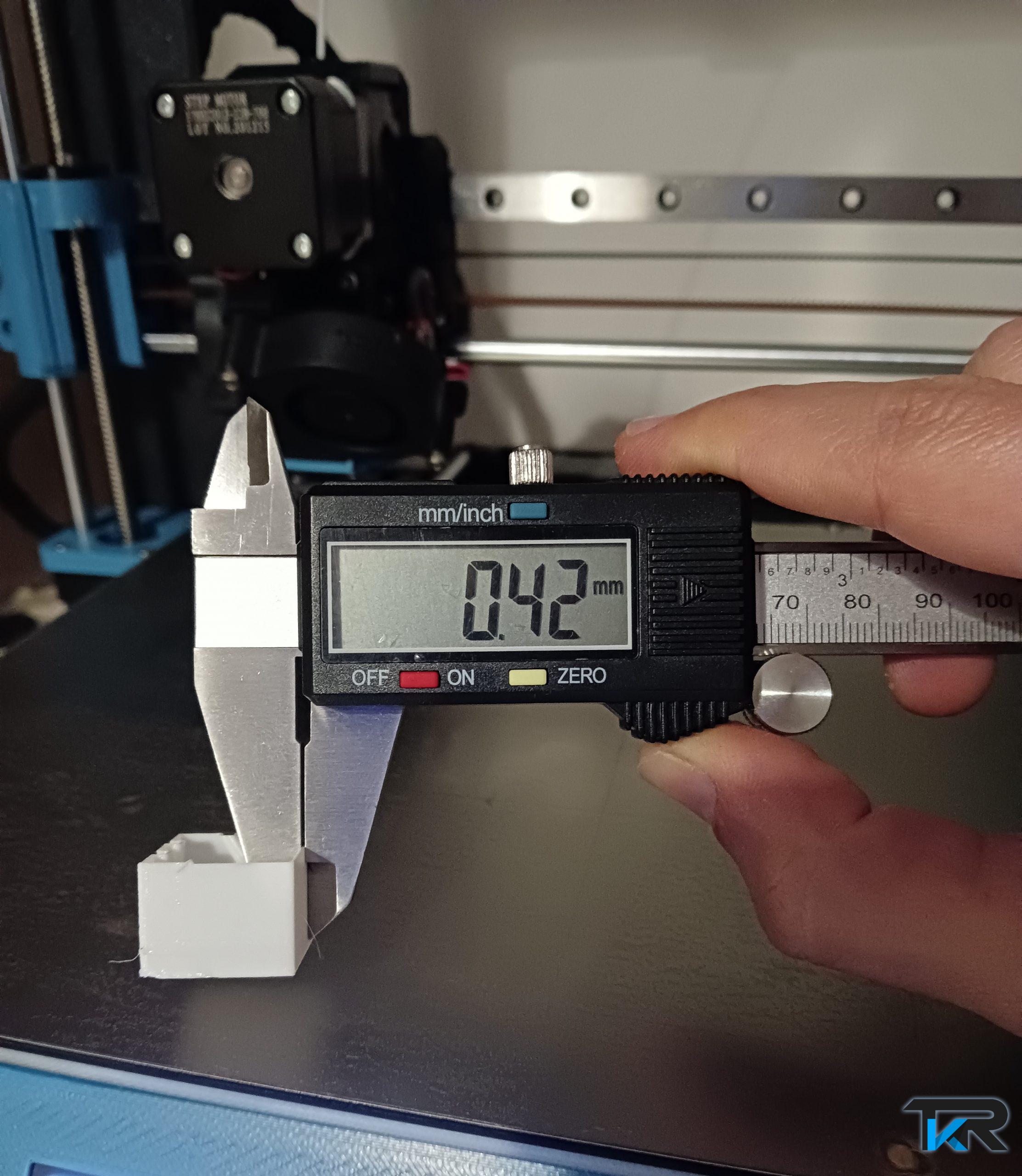 Stampa 3D. Calibrare gli step/mm dell’estrusore ed il flusso.